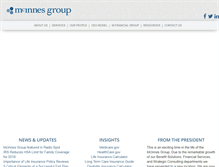 Tablet Screenshot of mcinnesgroup.com